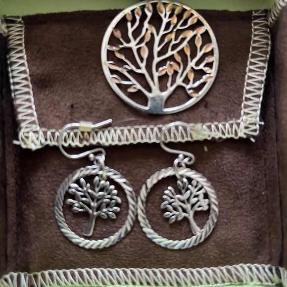 Jewelry - Silver Tree of Life Jewelry Set
